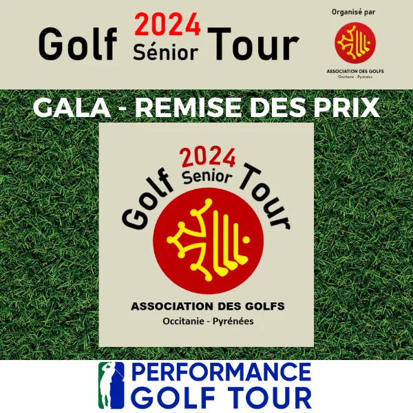 AFFICHE WEB GST GALA Golf Sénior Tour 2024 - Gala final et remise des prix